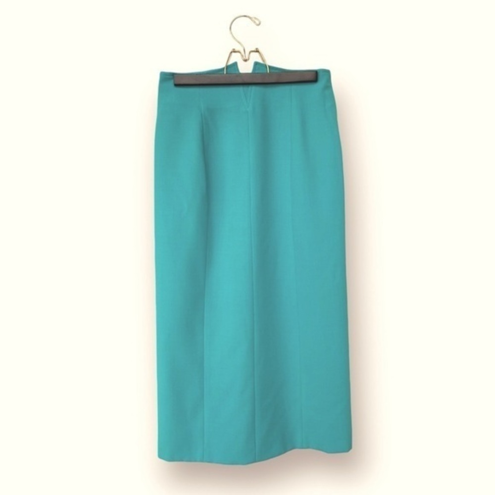 Vintage 80’s Louis Féraud Wool Blend Pencil Skirt Size 6